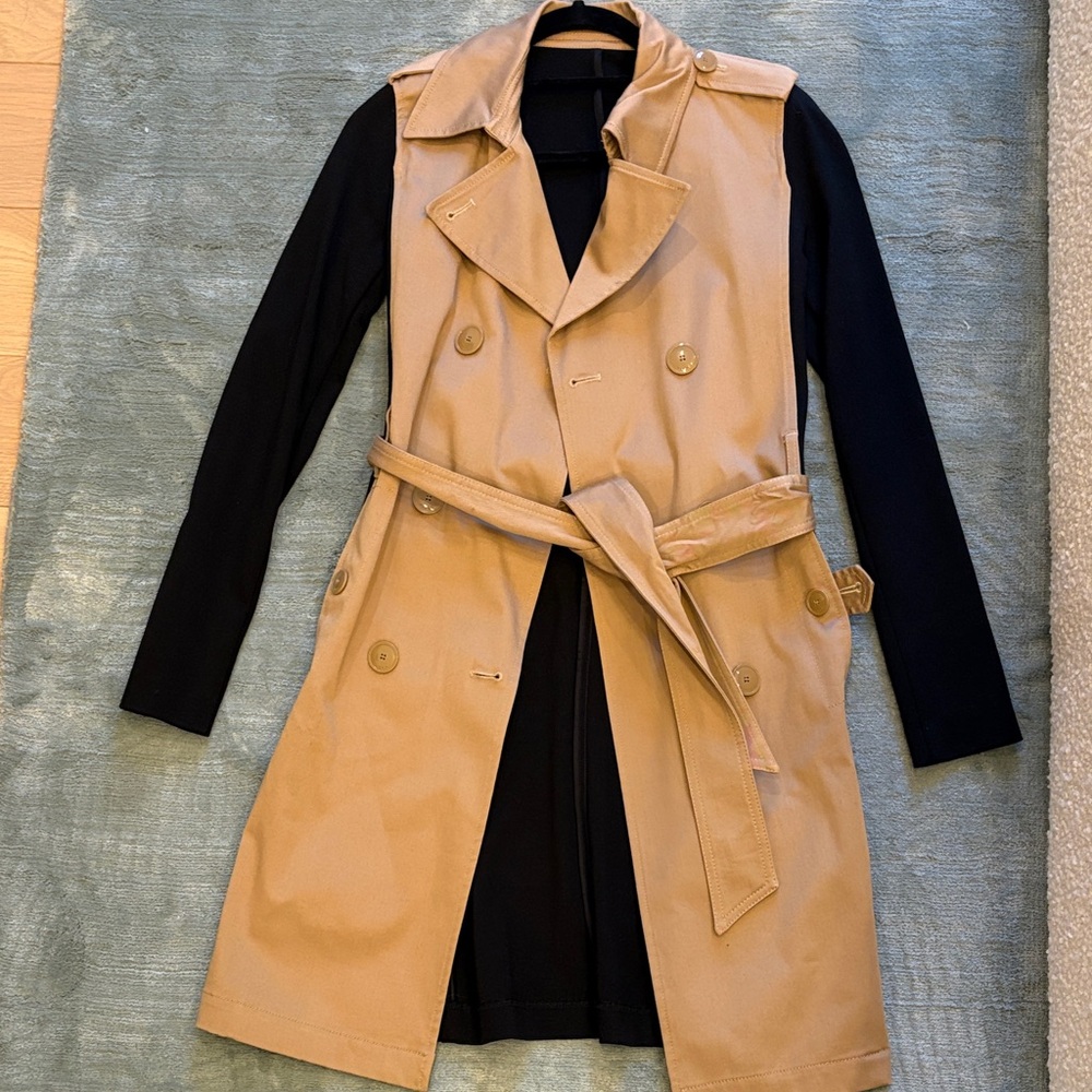 Pinko Tan Trench Coat